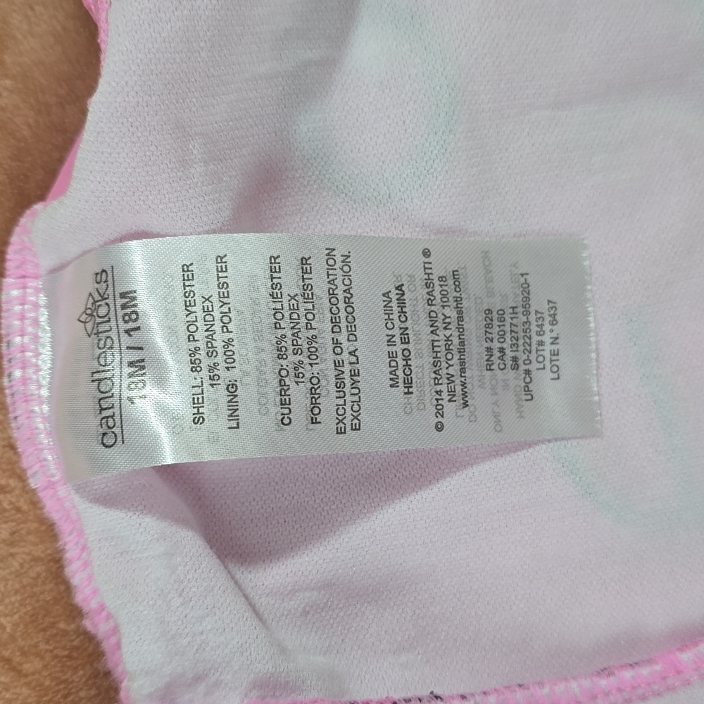 Candlesticks bathing suit. Size: 18 months. - Picture 4 of 4